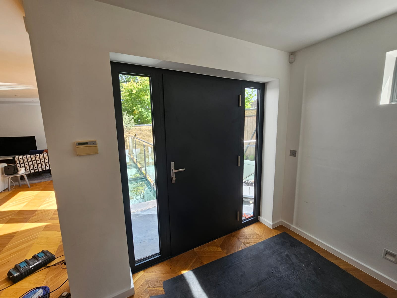 Aluminium entrance doors Clapham