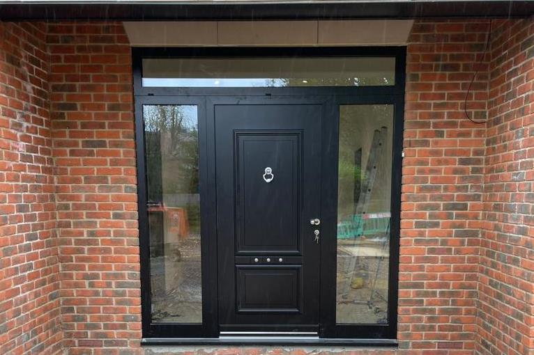 Aluminium entrance doors Leatherhead