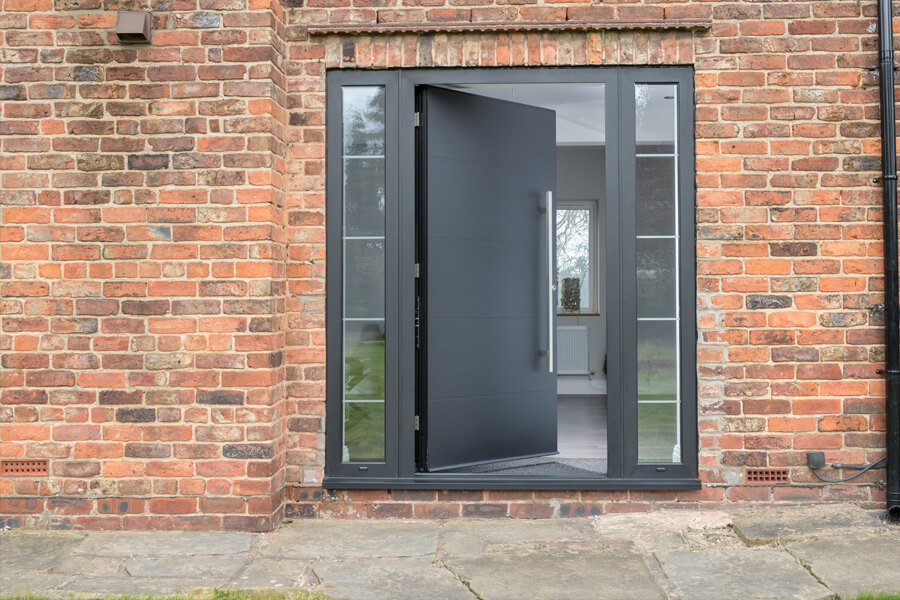 Aluminium entrance doors Cobham