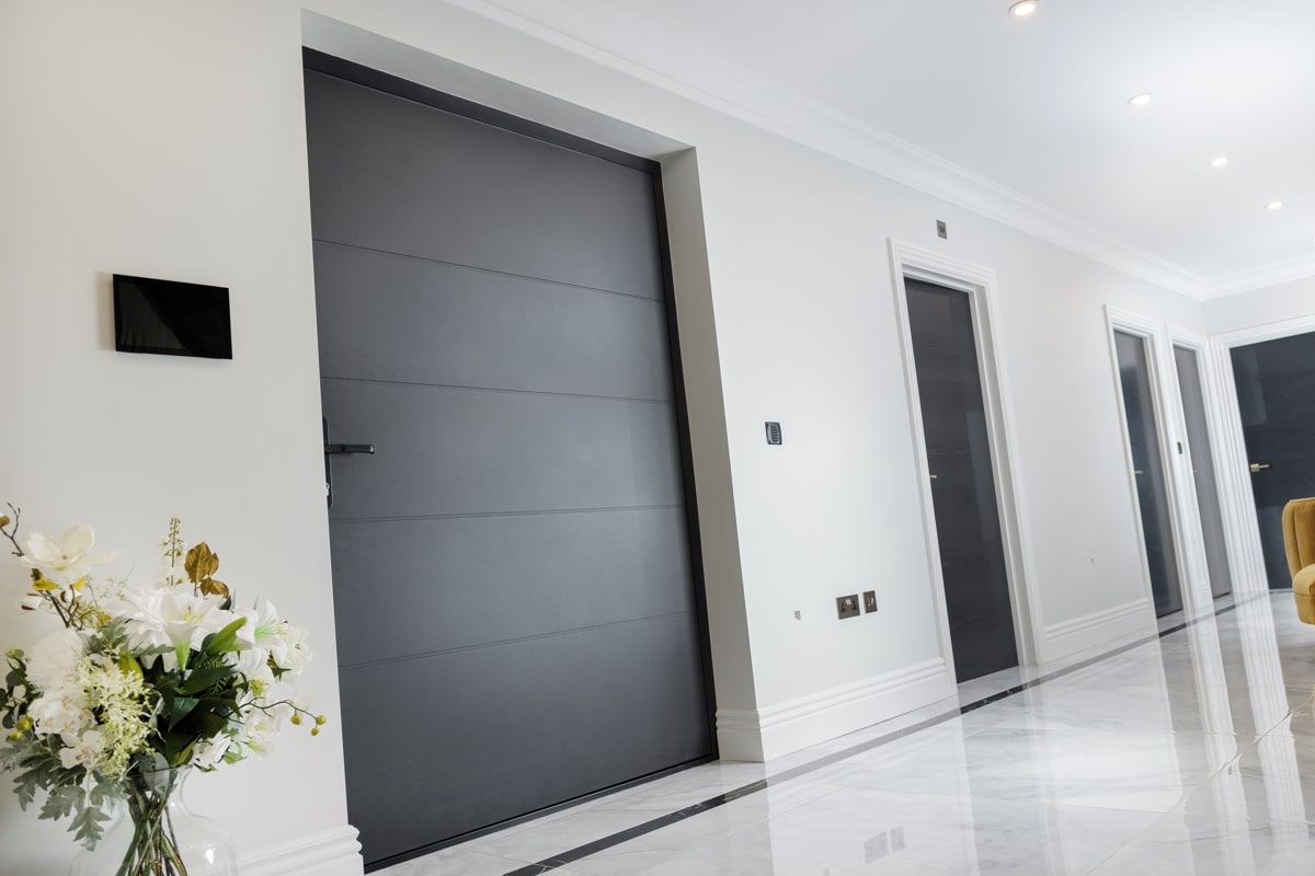 Oversized front doors